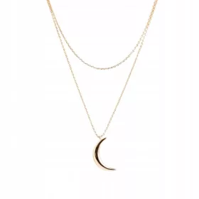 Doppelte Halskette mit dem Mond ANIA KRUK