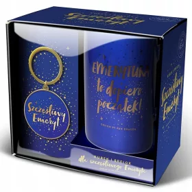    BECHER + SCHLÜSSELRING-SET FÜR EINEN RENNER EIN GESCHENK EIN GESCHENK