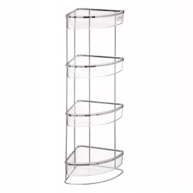 ECKBAD-REGAL BÜCHERREGAL 4 BADEZIMMER-REGALE
