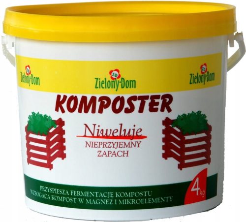 Organischer, natürlicher Dünger Zielony Dom Pulver 4 kg 4,5 l