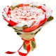  Süßer Raffaello-Blumenstrauß als Geburtstagsgeschenk