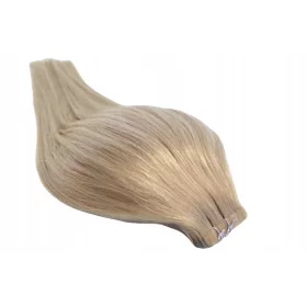    Langes natürliches dunkelbraunes Haarteil von Movito für Damen