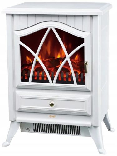 Freistehender Kamin mit Heizfunktion, elektrisch Ferretti schwarz 1800 W 41 x 54 x 28 cm