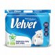 Klopapier Samt-Toilettenpapier ohne Duft, 12 Stück.