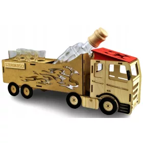  Karaffe Gläser Truck Truck GEBURTSTAG