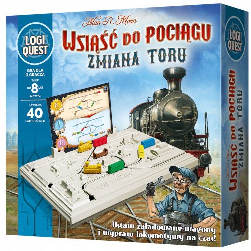  Rebel Logiquest Brettspiel: Ride the Train – Das Gleis wechseln
