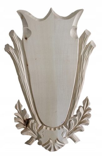 Dekorative Figuren und Skulpturen für zu Hause Geweihständer Nr. 27, Trophäe aus Lindenholz