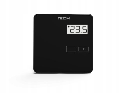  Raumregler Tech Controllers WG.11.0458 schwarz