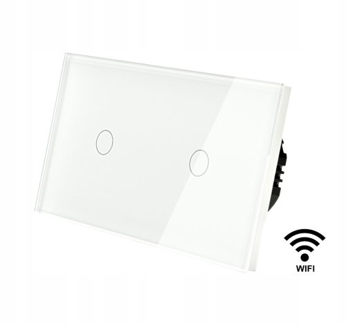 Doppel-Touch-Schalter, Unterputz Indual weiß MT-1G1-WIFI+MT-1G1-WIFI-157-W
