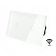 Doppel-Touch-Schalter, Unterputz Indual weiß MT-1G1-WIFI+MT-1G1-WIFI-157-W