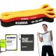  SET MIT 3 POWERBAND EXERCISE BANDS Widerstandsbändern