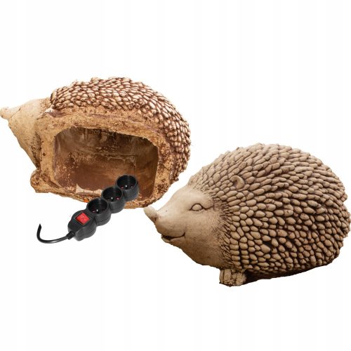  IGEL, aus Beton, AUFBEWAHRUNG FÜR EINE STECKDOSE, VERLÄNGERUNGSKABEL