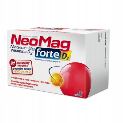  Nahrungsergänzungsmittel Aflofarm NeoMag forte D3 Tabletten 50 Stk.