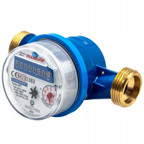 ANTIMAGNETISCHER WASSERZÄHLER DIAMANT 3/4" 4,0m3/h.