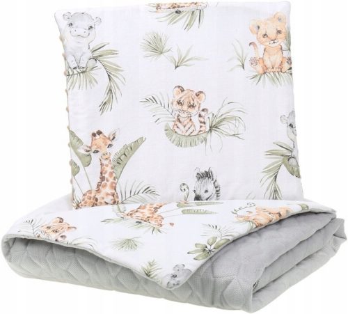 SAMT-STEPPDECKE MINKY 75x100 BABYMAM-DECKE