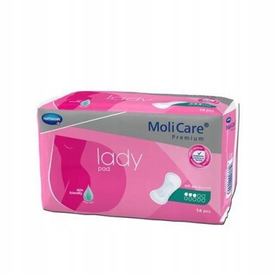  Hartmann MoliCare Premium Damenbinden 3/10 Tropfen 14 Stück