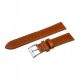  22 mm Vintage-Uhrenarmband aus braunem Leder