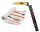Eurovent-Dampfsperrfolie 50 x 1,5 x 0,5 mm 115 g/m² + KLINGENMESSER MIT GEBROCHENER KLINGE 18 MM UNIVERSAL