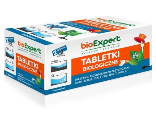  Biologische Tabletten für Klärgrubenkläranlagen Bakterien BIOEXPERT 2 Stk.