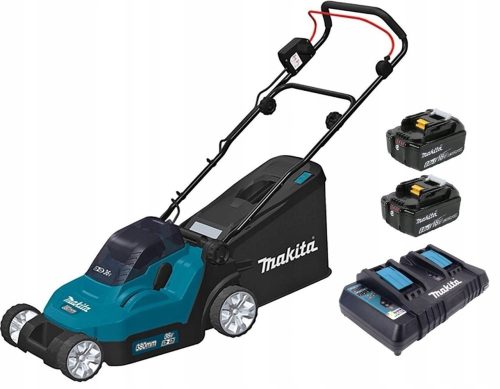  Makita DLM382CT2 38 cm Akku-Rasenmäher
