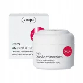  ZIAJA Halbfette Anti-Falten-Creme 30+, 50 ml