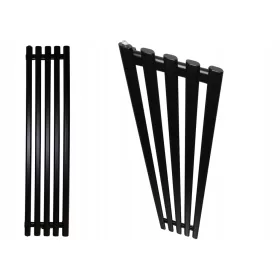    DECO PANEL DEKORATIVER HEIZKÖRPER 180x37 MATTSCHWARZE STRUKTUR 720W