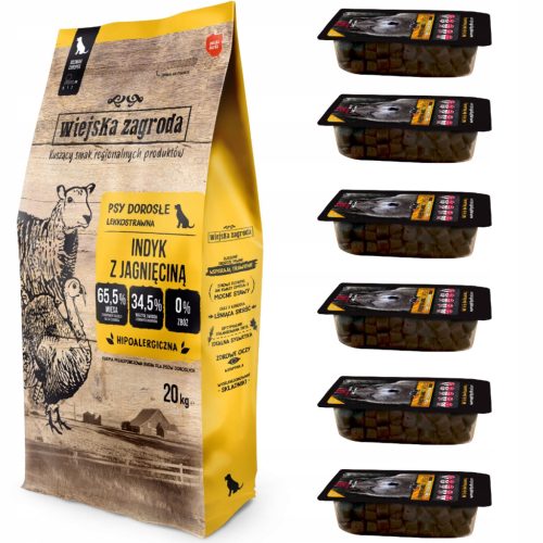 Wiejska Zagroda Truthahn mit Lamm 20 kg 101 Gratis