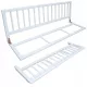 Schutzgeländer für Bett 110x40 cm, weiß