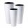  Form-Plastic Blumentopf 29,5 cm x 29,5 x 56,5 cm Durchmesser 29,5 cm Kunststoff weiß