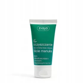    Ziaja Anti-Unvollkommenheits-Gesichtscreme mit Manukablättern 0 LSF für die Nacht 50 ml