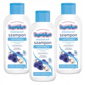  Bambino Family Haarshampoo-Set 3 x 400 ml und Schwamm