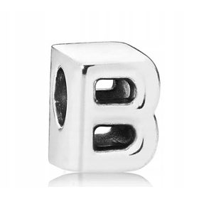  Charms Silberanhänger Neuer Buchstabe B