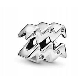  CHARMS-ANHÄNGER Sternzeichen WASSERMANN 925