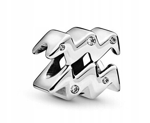  CHARMS-ANHÄNGER Sternzeichen WASSERMANN 925