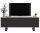  Moderner Loft-TV-Schrank 150 cm Wotan schwarz MATT
