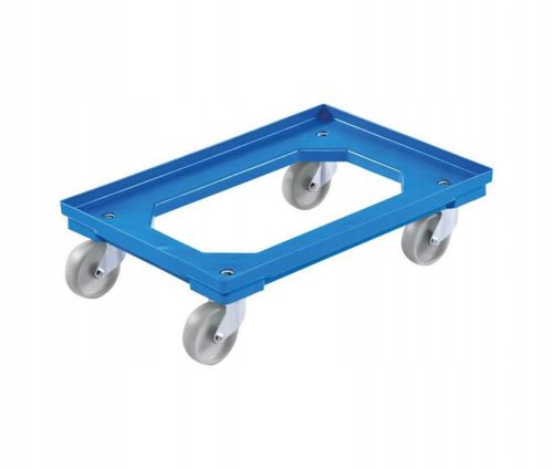 WAGEN FÜR EUROCONTAINER 60X40 BLAU