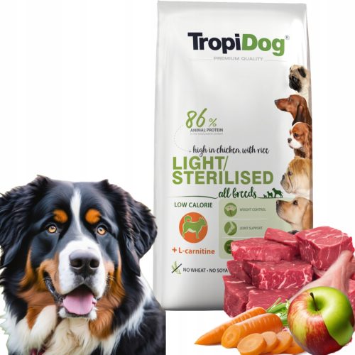  TropiDog Trockenfutter Huhn 12 kg