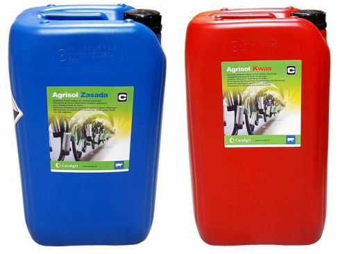 AGRISOL BASIS- UND SÄUREREINIGUNGSMITTEL FÜR MELKMASCHINEN 24 KG