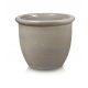  Polnix Blumentopf 32 cm x 40 x 32 cm Durchmesser 40 cm Keramik Creme