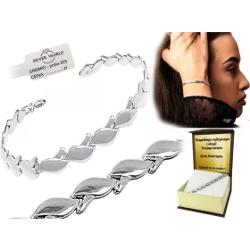  Silver World W5 Armband 21 cm Silber