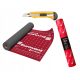 Eurovent-Dachbahn 30 x 1,5 x 1,8 mm 250 g/m² + KLINGENMESSER MIT GEBROCHENER KLINGE 18 MM UNIVERSAL