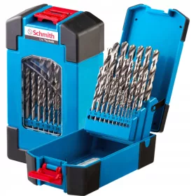   SCHMITH BOHRER-SATZ HSS-BOHRER FÜR METALL, SET 1-13 MM, 25 ST