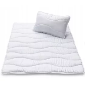  Steppdecke mit Kissenset für Kinder 100x135