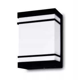  Kwazar Luminaire Gartenwandleuchte schwarz E27 0 W