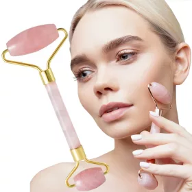    ROLLER-MASSAGER-QUARZ-ROLLER FÜR DAS GESICHTSMASSAGE-LIFTING