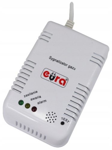  Eura GD-00A2 Gasmelder, weiß, 230 V