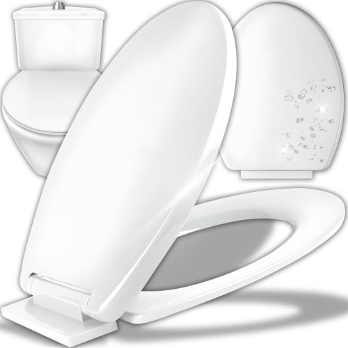 Retoo moderner weißer Toilettensitz