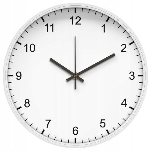 Uhr für zu Hause Modern20 Wanduhr beige, weiß, schwarz 26cm