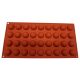 Backbleche und -formen MTSidea Keksform 17 x 32,5 cm, Durchmesser 2,8 cm