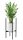  Gockowiak Blumenständer 60 cm aus Metall